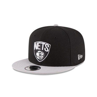 Sapca New Era Brooklyn Nets NBA Two Tone 9FIFTY Snapback - Negrii